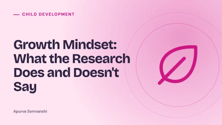 Growth Mindset: What the Research Does and Doesn't Say